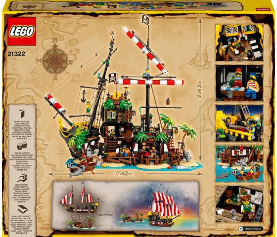 LEGO Ideas - Piraten van Barracuda Baai - 21322