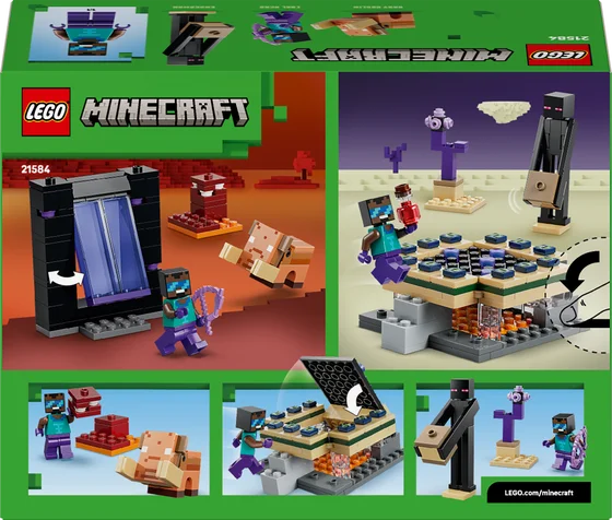 LEGO Minecraft - Reis naar de Nether en het End-portaal - 21584