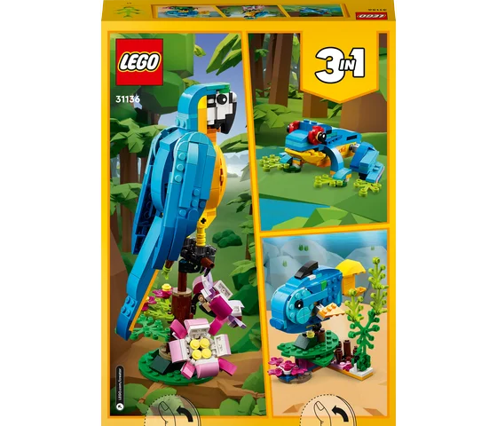 LEGO Creator - Exotische papegaai - 31136