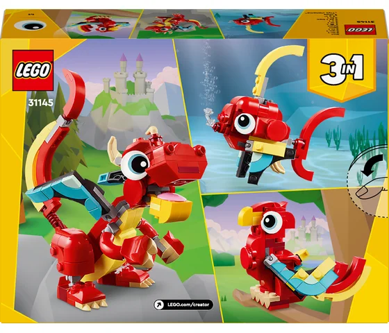 LEGO Creator - Rode draak - 31145