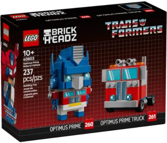LEGO Brickheadz - Optimus Prime robot en voertuig - 40803