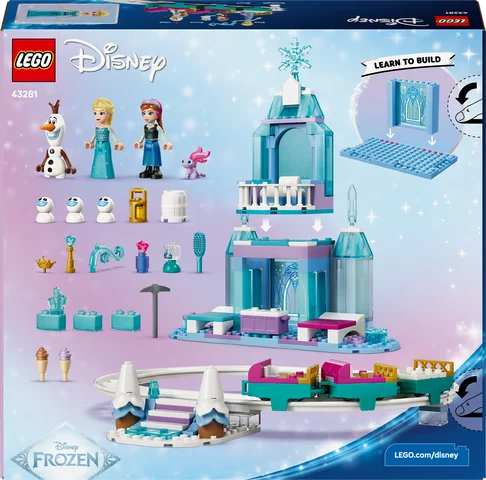 LEGO Disney - Elsa's ijskasteel en sneeuwrit - 43281