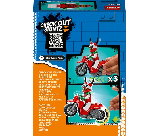 LEGO City - Roekeloze Scorpion stuntmotor - 60332