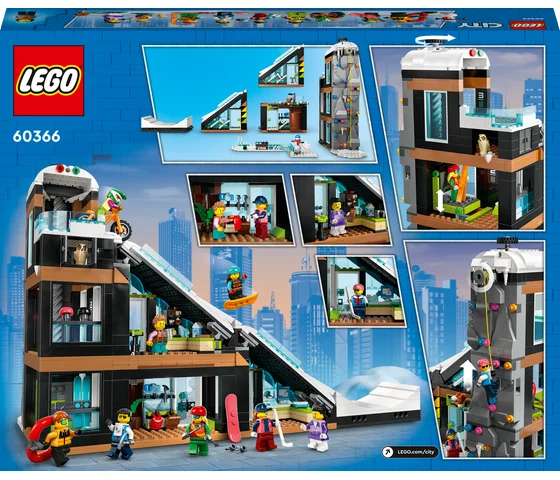 LEGO City - Ski- en klimcentrum - 60366