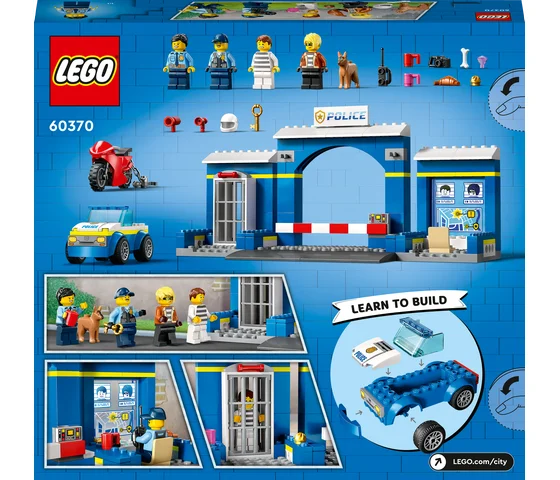 LEGO City - Achtervolging politiebureau - 60370