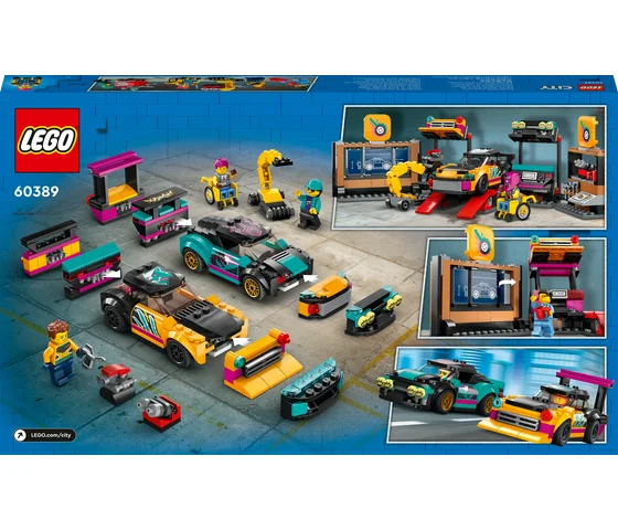 LEGO City - Garage voor aanpasbare auto's - 60389