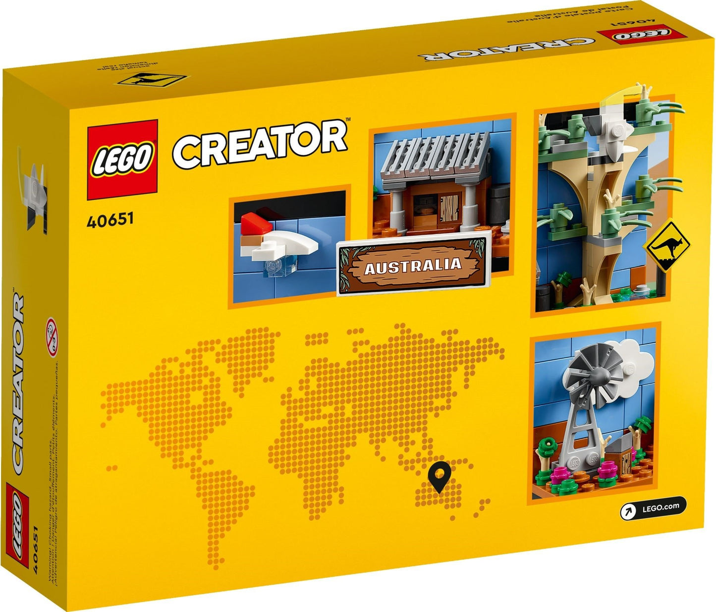 LEGO Creator - Ansichtkaart van Australië - 40651