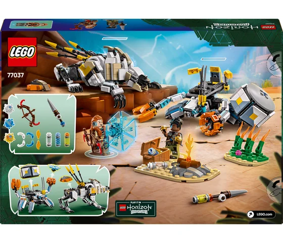 LEGO Horizon - Aloy en Varl vs. Shell-Walker en Sawtooth - 77037
