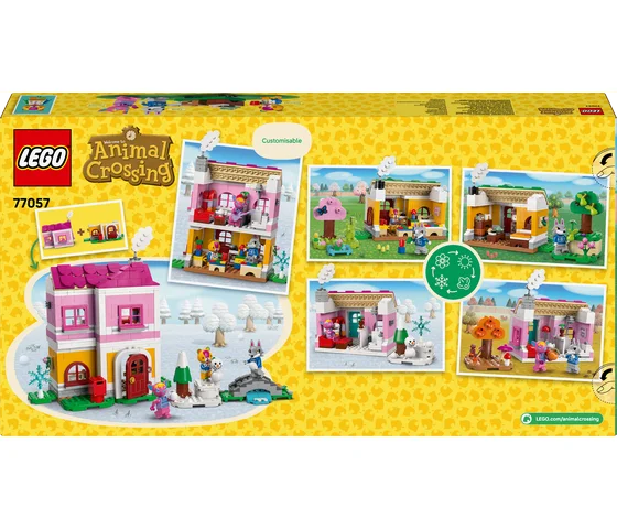 LEGO Animal Crossing - Creatieve huizen: seizoenenlang plezier - 77057