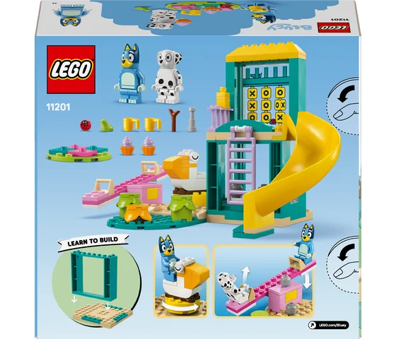 LEGO Bluey - Bluey en Chloé in de speeltuin - 11201