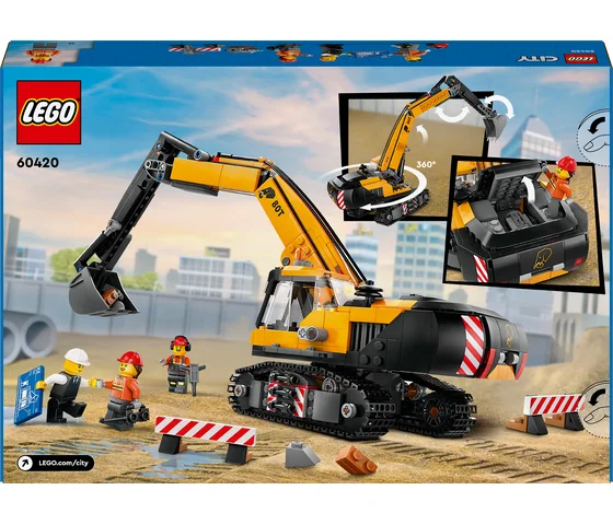 LEGO City - Gele graafmachine - 60420