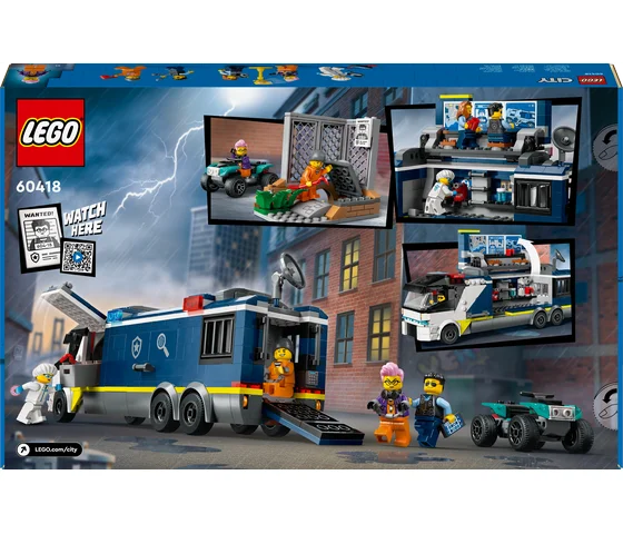 LEGO City - Politielaboratorium in truck - 60418