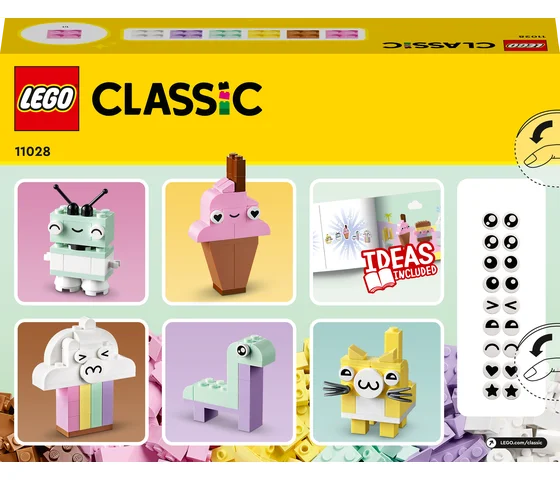 LEGO Classic - Creatief spelen met pastelkleuren - 11028