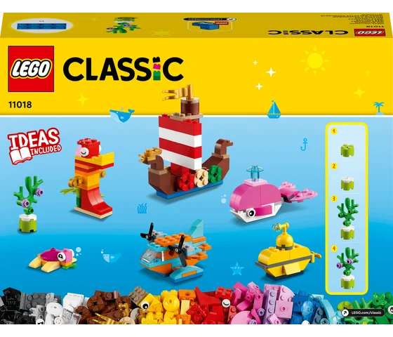 LEGO Classic - Creatief zeeplezier - 11018