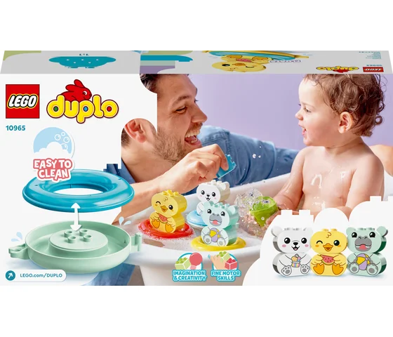 LEGO DUPLO - Pret in bad: drijvende dierentrein - 10965