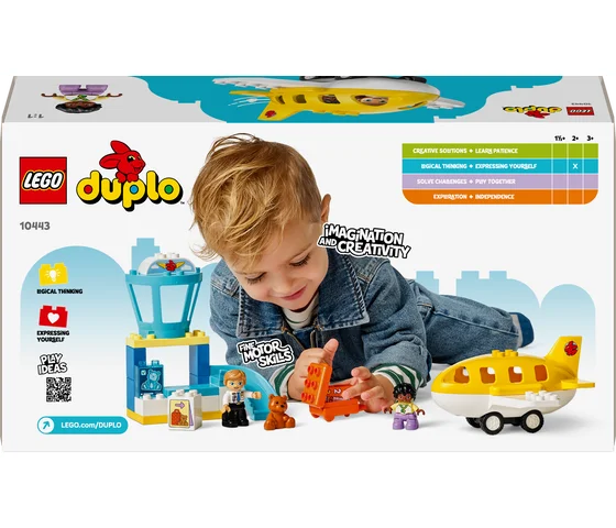 LEGO DUPLO - Voor het eerst op het vliegveld - 10443
