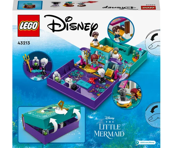 LEGO Disney - De Kleine Zeemeermin verhalenboek - 43213