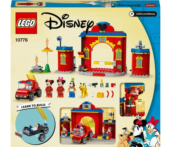 LEGO Disney - Mickey & Friends brandweerkazerne & auto - 10776