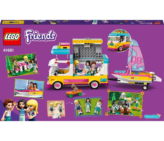 LEGO Friends - Boscamper en zeilboot - 41681