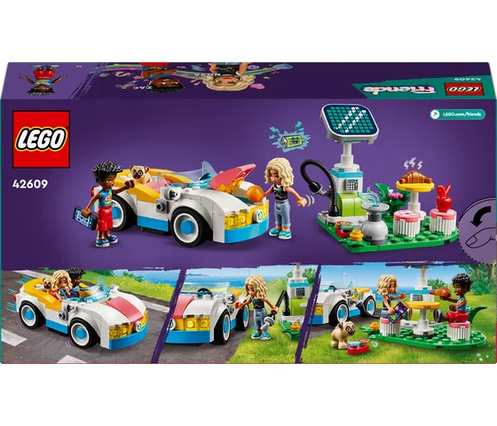 LEGO Friends - Elektrische auto en oplaadpunt - 42609