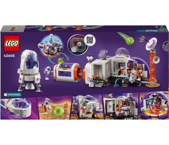 LEGO Friends - Ruimtebasis op Mars en raket - 42605