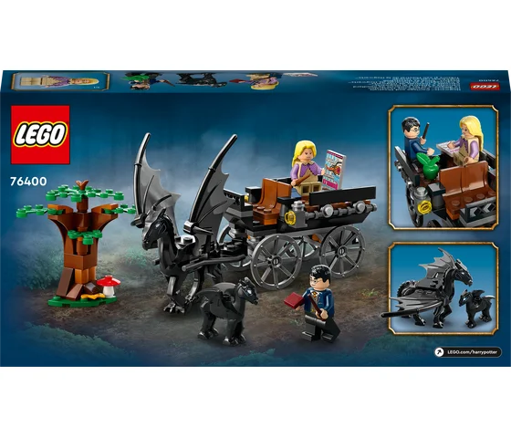 LEGO Harry Potter - Zweinstein™ Rijtuig en Thestralissen - 76400