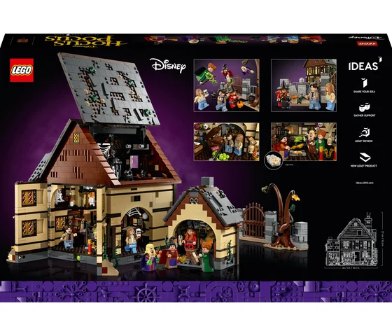 LEGO Ideas - Disney - Hocus Pocus: het huisje van de Sanderson-zussen - 21341