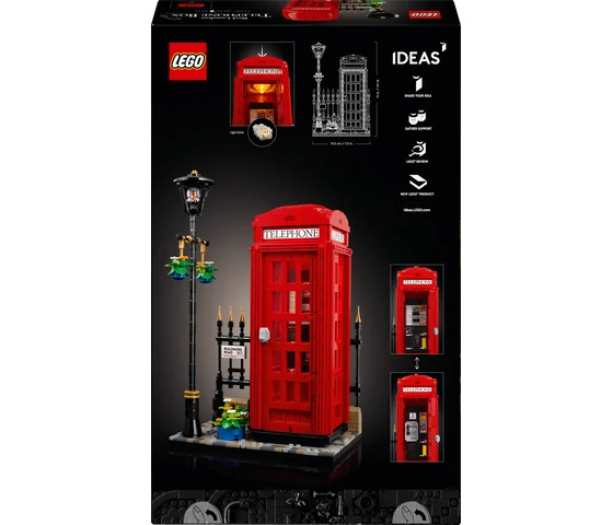 LEGO Ideas - Rode Londense telefooncel - 21347