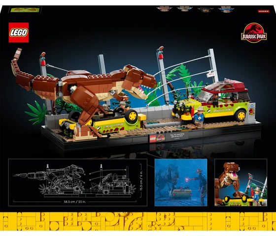 LEGO Jurassic World - T-Rex ontsnapping - 76956