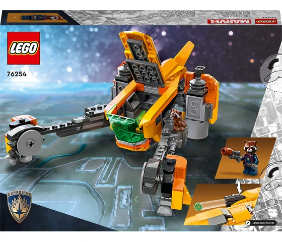 LEGO Marvel - Het schip van Baby Rocket - 76254