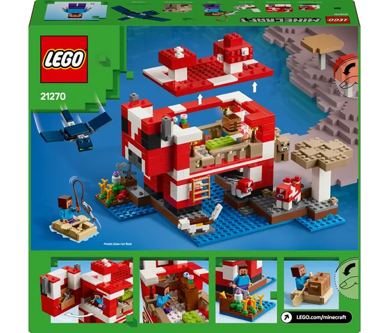 LEGO Minecraft - Het Mooshroom huis - 21270