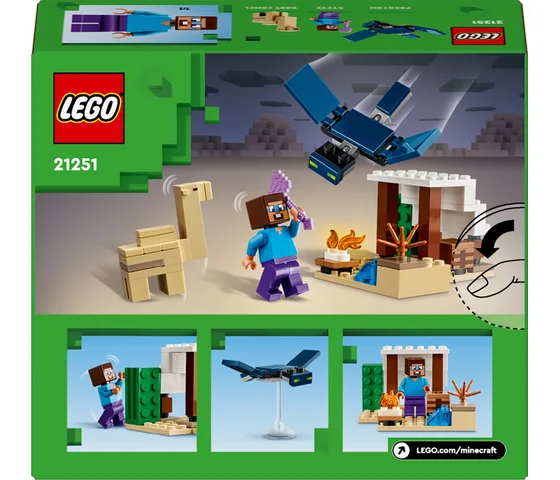 LEGO Minecraft - Steve's woestijnexpeditie - 21251