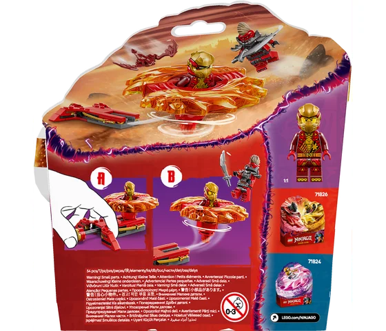 LEGO Ninjago - Kai's Spinjitzu drakenspinner - 71823