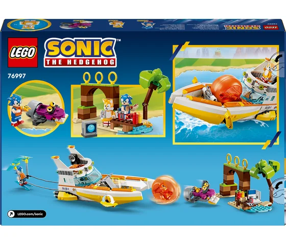 LEGO Sonic The Hedgehog - Tails' avonturenboot - 76997
