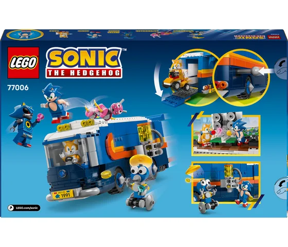 LEGO Sonic The Hedgehog - Team Sonic commandotruck - 77006