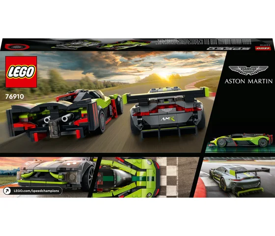 LEGO Speed Champions - Aston Martin Valkyrie AMR Pro and Aston Martin Vantage GT - 76910