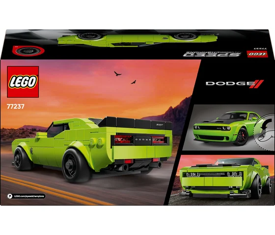 LEGO Speed Champions - Dodge Challenger SRT Hellcat sportauto - 77237