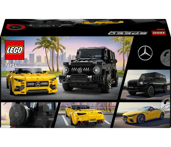 LEGO Speed Champions - Mercedes-AMG G 63 en Mercedes-AMG SL 63 - 76924