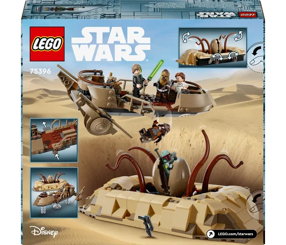 LEGO Star Wars - Desert Skiff en Sarlacc-kuil - 75396