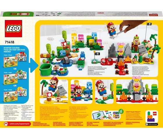 LEGO Super Mario - Makersset: Creatieve gereedschapskist - 71418
