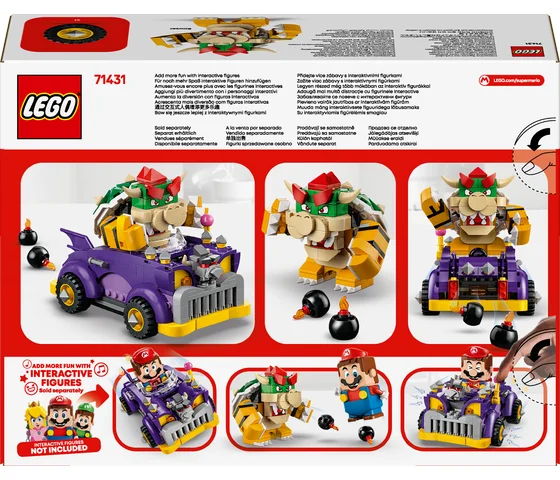 LEGO Super Mario - Uitbreidingsset: Bowsers bolide - 71431