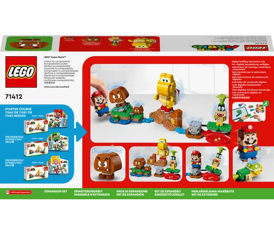 LEGO Super Mario - Uitbreidingsset: Groot duister eiland - 71412