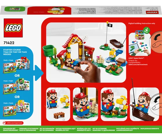 LEGO Super Mario - Uitbreidingsset: Picknick bij Mario -'s huis - 71422