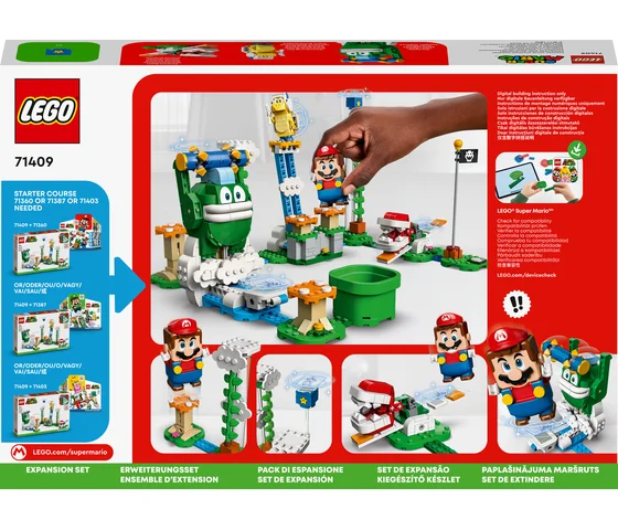 LEGO Super Mario - Uitbreidingsset: Reuzen-Spikes wolkentop uitdaging - 71409