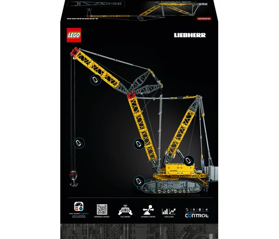 LEGO Technic - Liebherr Rupsbandkraan LR 13000 - 42146