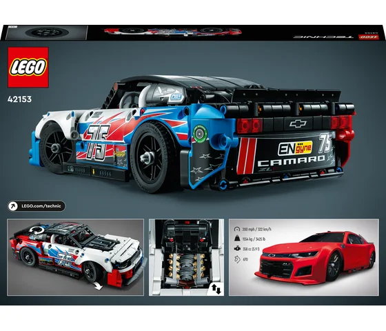 LEGO Technic - NASCAR® Next Gen Chevrolet Camaro ZL1 - 42153