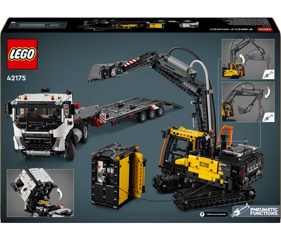 LEGO Technic - Volvo FMX truck & EC230 elektrische graafmachine - 42175