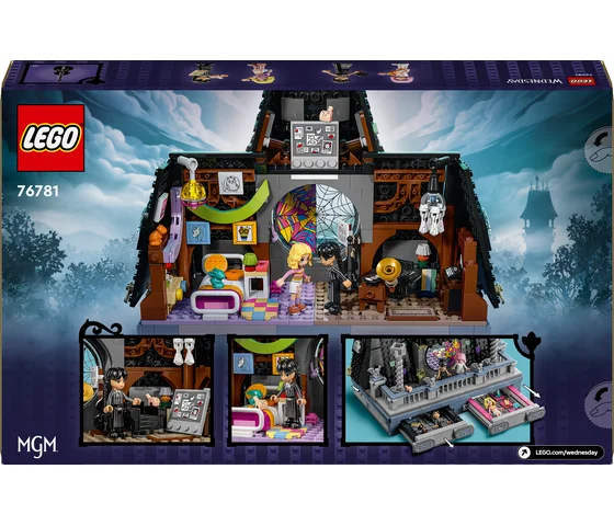 LEGO Wednesday - Wednesday en Enids kamer - 76781