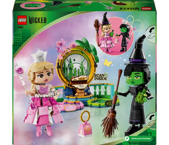 LEGO Wicked - Elphaba en Glinda figuren - 75682