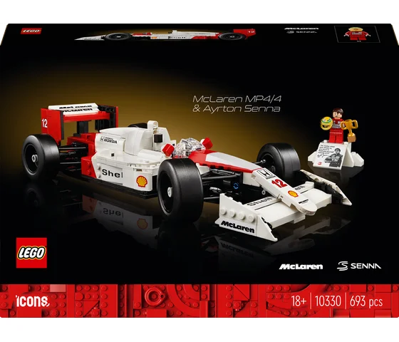 LEGO Icons - McLaren MP4/4 en Ayrton Senna - 10330